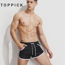 Сексуальный мужской купальник, короткий, с карманом, купальный костюм, мужские пляжные шорты, плавки для купания, мужские короткие шорты Карго