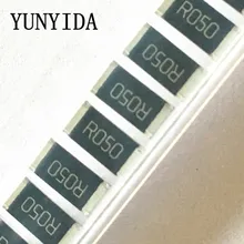 Resistencias de chip, 50 Uds., 2512 1W 1%, 50mR 0.05R R100 R050 R010 R015 R020 R025 R040 R200 R220 R330 R470 R150 R500 1R00