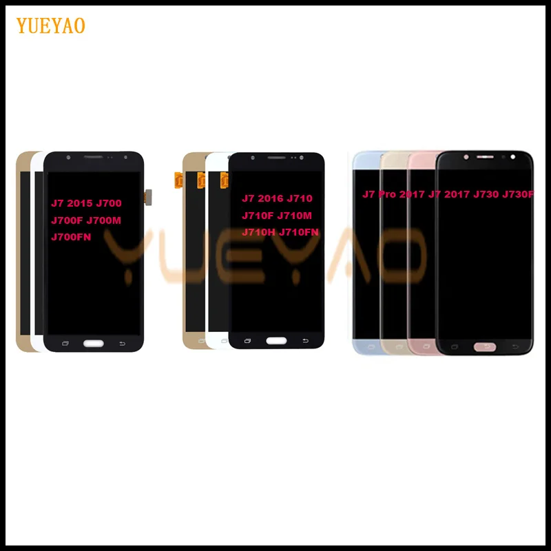 J7 TFT экран для samsung Galaxy J730 lcd дисплей экран для samsung J7 дисплей J7 Pro J700 J700F lcd сенсорный J710