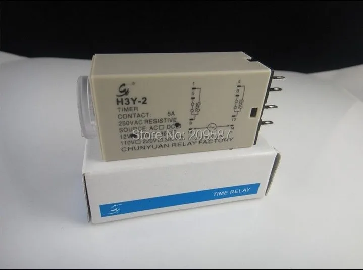 

1 x H3Y-2 AC110V 5A 30Sec 30S Timer Relay DPDT 8 PIN