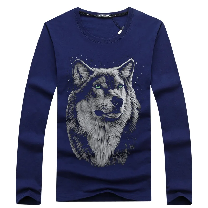 Men T-shirts High Quality Boys Long Sleeve t shirt Male Spring Full Sleeve Tee shirts homme Men's T-Shirt Autumn Casual T Shirts