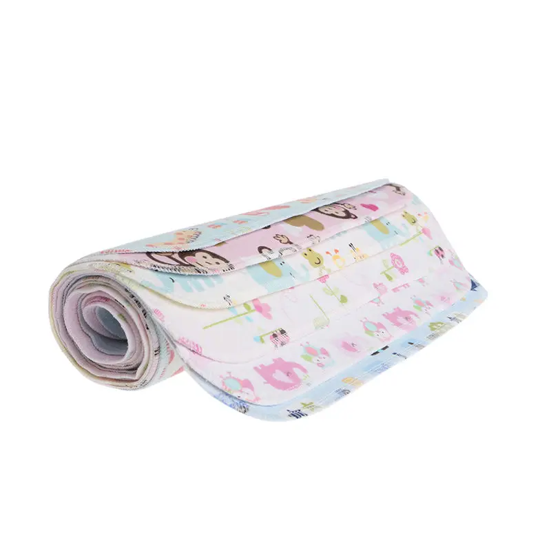 Детские пеленки мочи коврик ребенок водонепроницаемый постельные принадлежности Пеленальный чехол Коврик