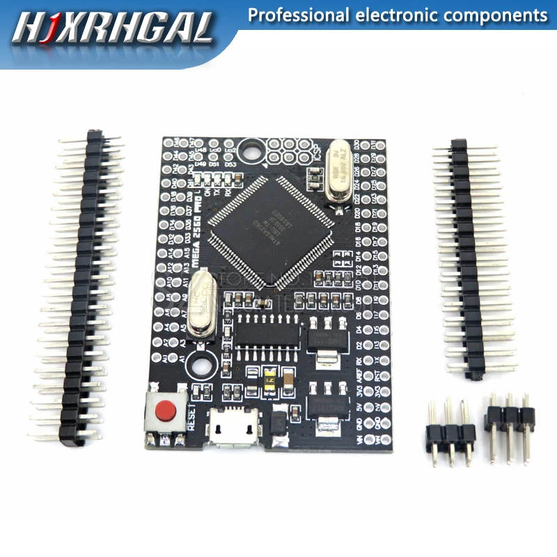 10 шт. Мега 2560 PRO Embed CH340G/ATMEGA2560-16AU чип с мужской pinheader совместимый для arduino MEGA 2560