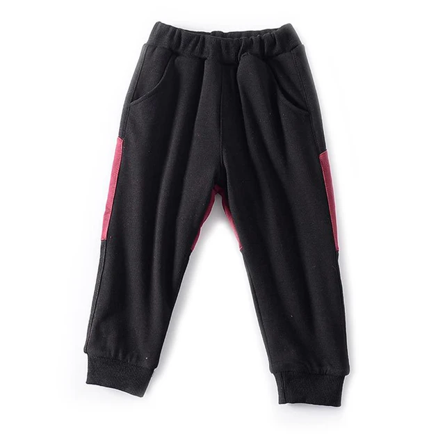 Kids Winter Pants For Girls Autumn Pants Warm Children's Fleece Pants