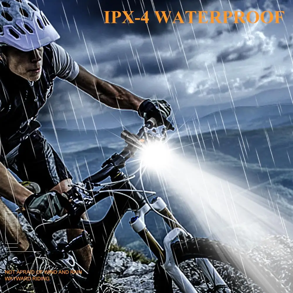 Best 8000 Lumen USB Rechargeable Bicycle Light MTB Bike Light Zoom Flashlight Waterproof Built-in 18650 Battery Bicycle Accessories 4 Best 8000 Lumen USB Rechargeable Bicycle Light MTB Bike Light Zoom Flashlight Waterproof Built-in 18650 Battery Bicycle Accessories 4