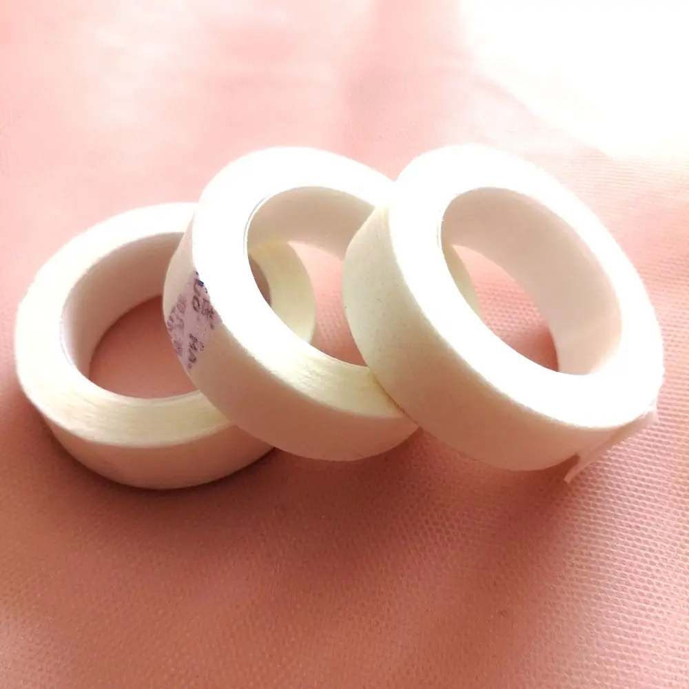 

5/10/24 Rolls Non-woven Tape Breathable Lint Free Medical Adhesive Sticker For False Eyelash Grafting Makeup Beauty Eyelid Tool