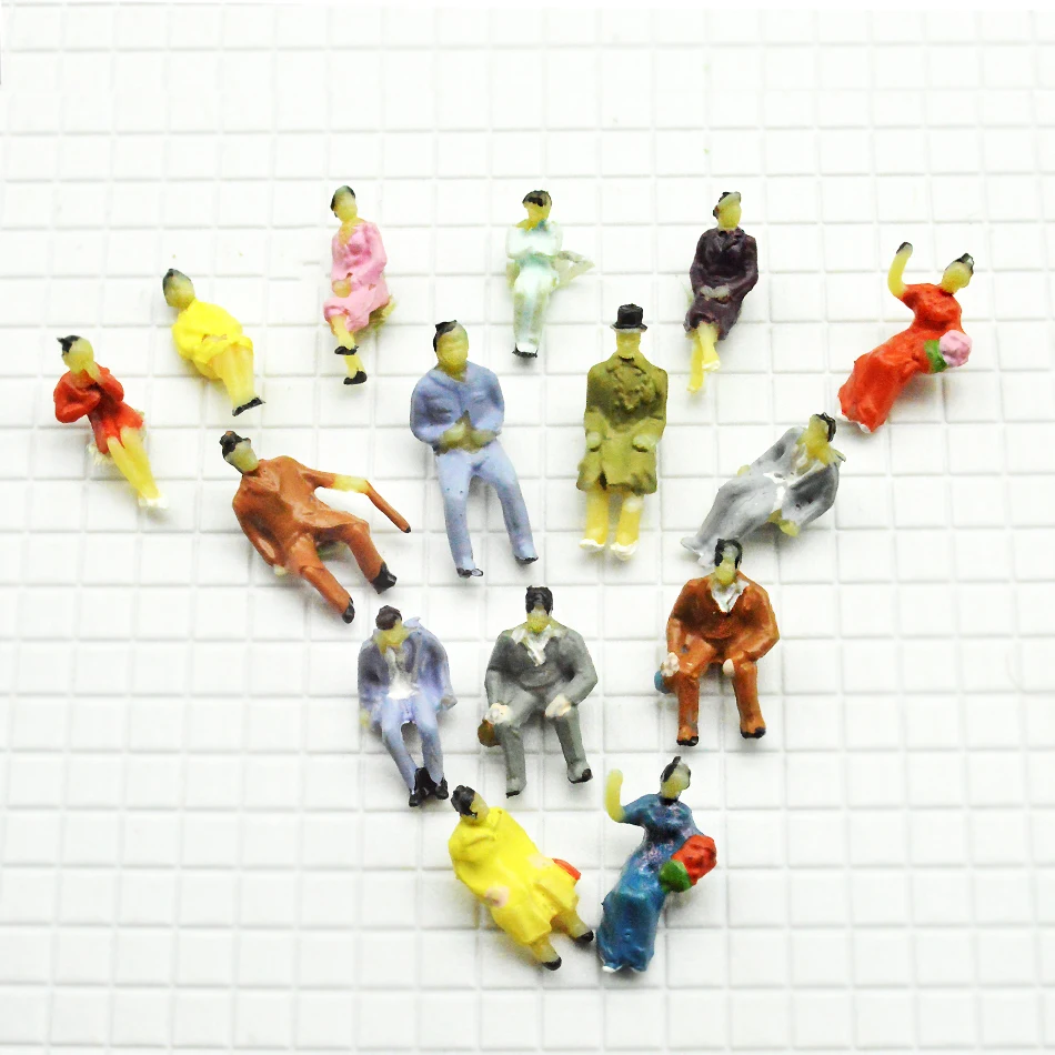 50 шт. модель железной дороги в масштабе 1/87|figures people|railway scaleho scale |