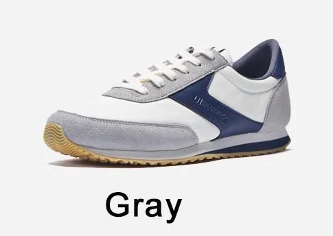 Xiaomi Mijia Uleemark; обувь в стиле ретро; повседневные стильные Нескользящие износостойкие модные спортивные кроссовки; мягкая дышащая мужская обувь - Цвет: Gray 42