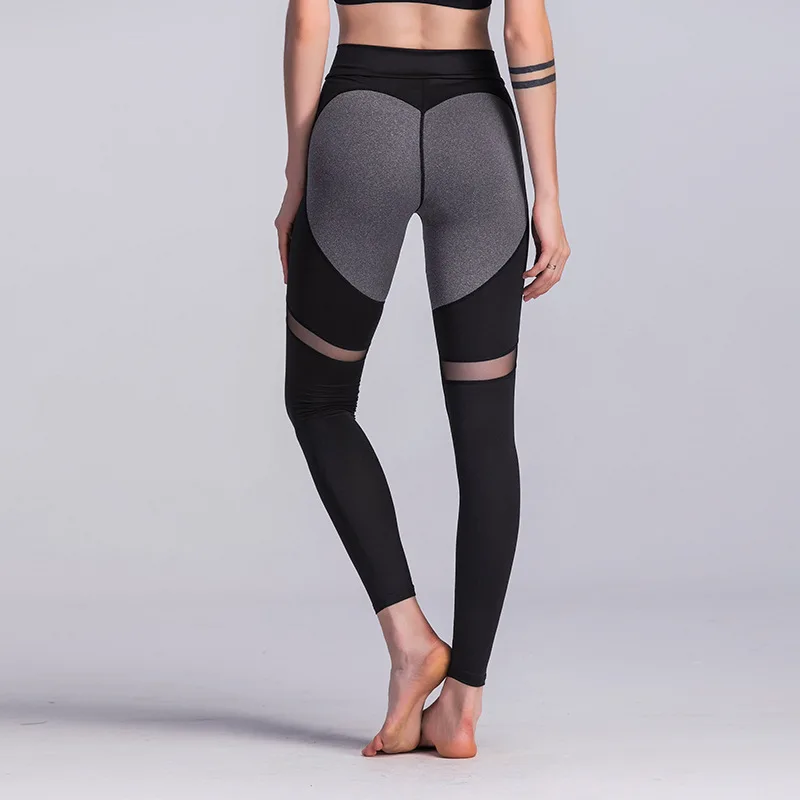 Women Yoga Pants Sweatpants Mesh Patchwork Elastic Legging Tights Skinny Pant Running Jogging Fitness Gym Workout Athletic Pants Women Yoga Pants Sweatpants Mesh Patchwork Elastic Legging Tights Skinny Pant Running Jogging Fitness Gym Workout Athletic Pants