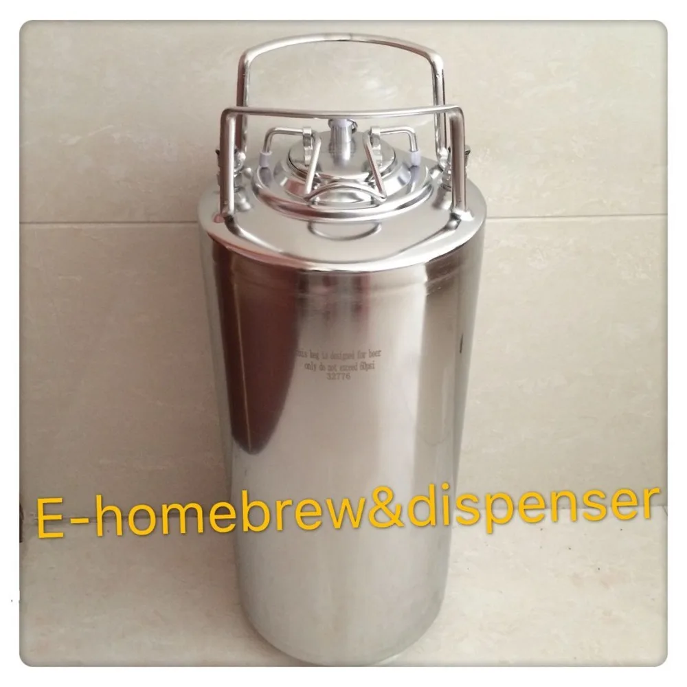 

19L Brand New Stainless Steel 304 Ball Lock Cornelius style Beer Keg , Closure Lid with Pressure Relief Valve