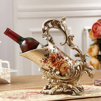 

European wine rack are selling wine family ornaments Wine frame of modern Home Furnishing gift J-002