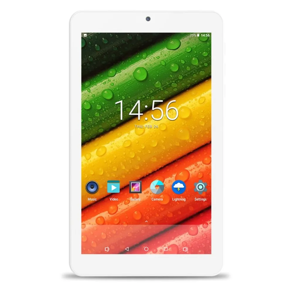 ALLDOCUBE C1 Портативный 7 дюймов 1024*600 ips Сенсорный экран Дисплей 4 ядра Tablet Оперативная память 1 Гб + Встроенная память 8 GB Поддержка Bluetooth 4,0