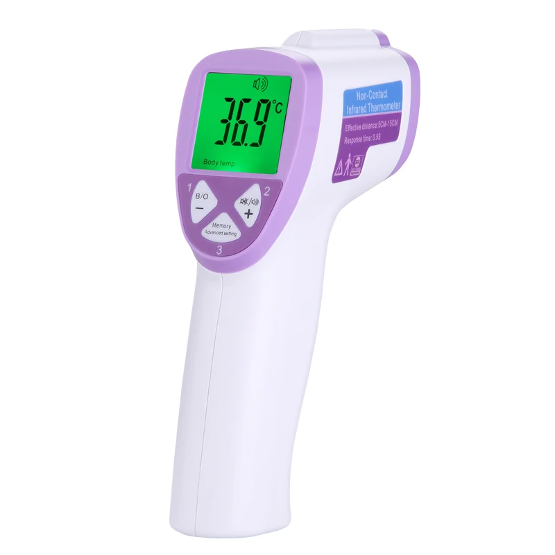 Новое поступление профессиональная цифровая ЖК-дисплей Инфракрасный термометр младенца Бесконтактный Температура измерения инструмент