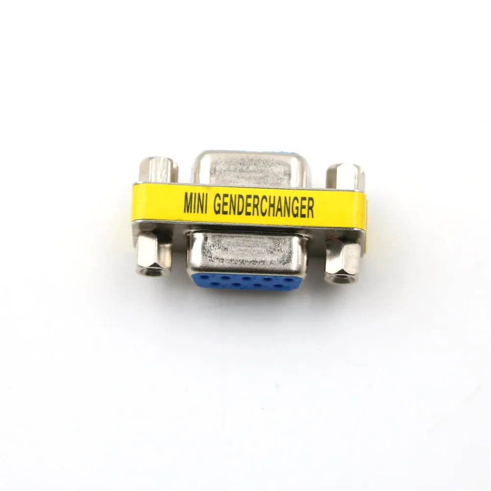 

1PCS 9 Pin RS-232 DB9 Female to Female Serial Cable Gender Changer Coupler Adapter Wholesale