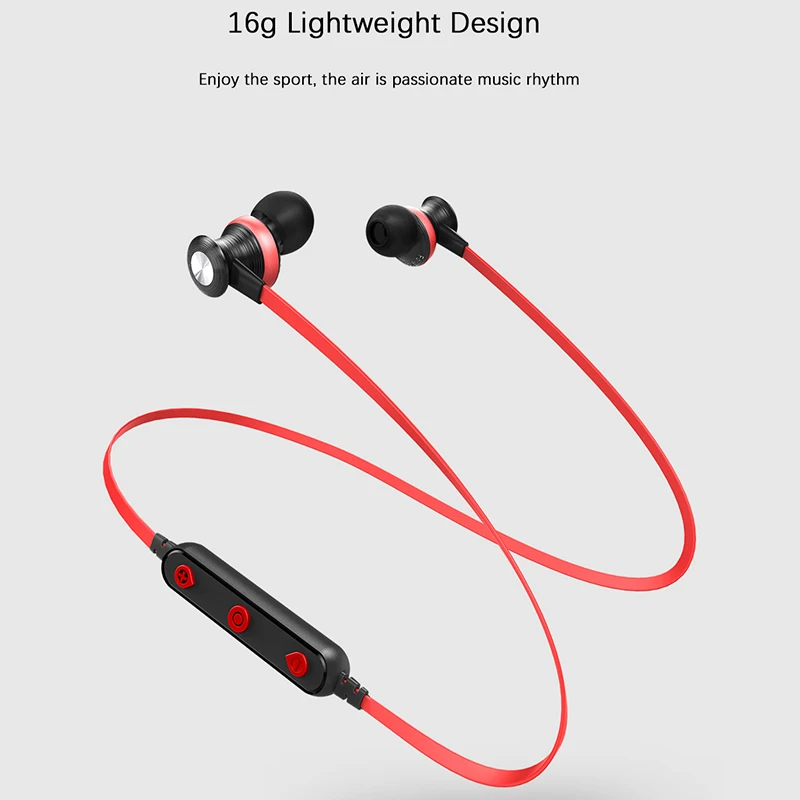 Магнитные Bluetooth Наушники AWEI B980BL Спортивные Беспроводные наушники с микрофоном
