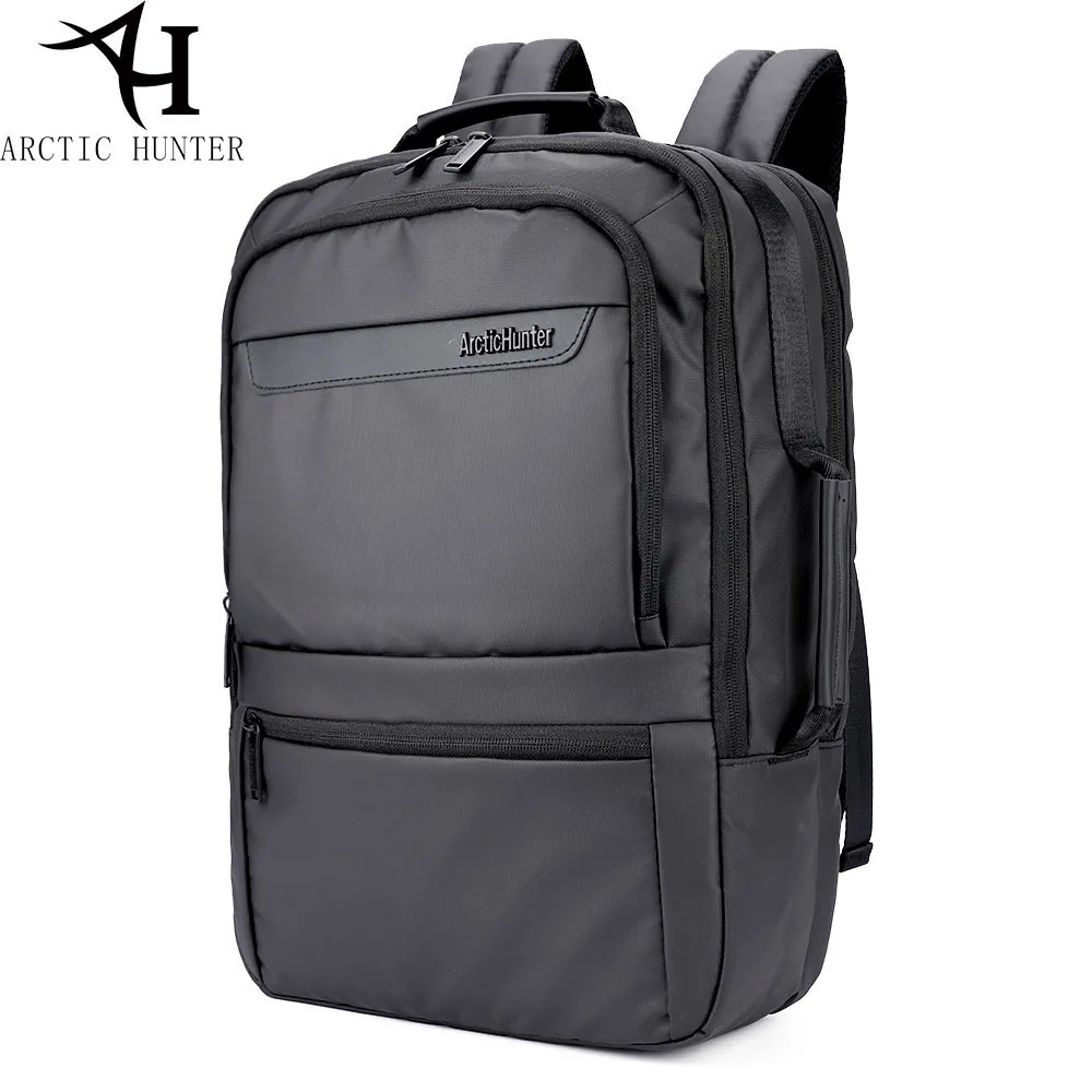 ARCTIC HUNTER Business Travel Laptop Backpack Male Casual Black classic