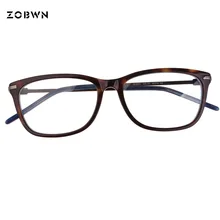 Винтажные Модные Женские оправы для очков с металлическим дужком, прозрачные очки для глаз, Женская оправа для очков в стиле ретро, женские очки, фирменный дизайн