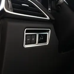 Для Jaguar F-Темп f темп X761 2016 2017 автомобилей Stying аксессуары интерьера ABS задний багажник ворота переключатель декоративная отделка 1 шт