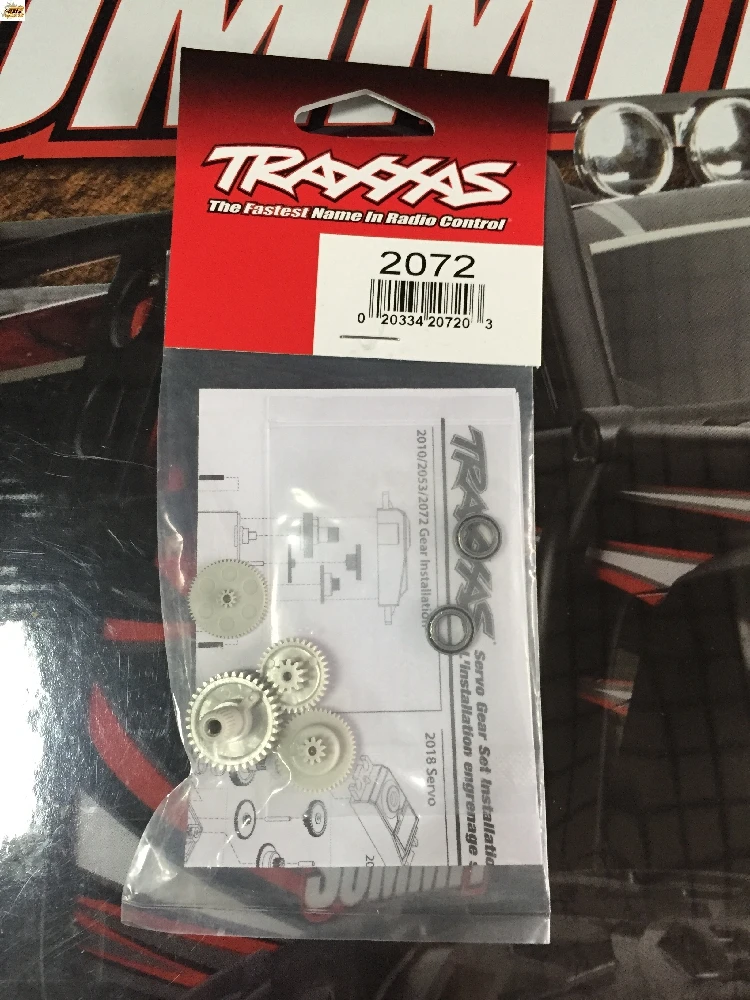 Chrome Traxxas 2075 2070 Gear Set 2072 Rubber Right Motor AliExpress