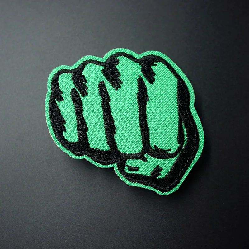 

Fist Size:6.2x7.0cm Iron On Patch Clothing Embroidered Sewing Applique Sew On Fabric Badge Apparel Accessories