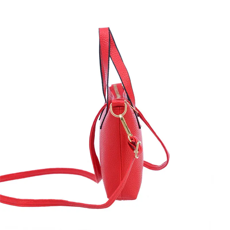 2016 Women Bag Solid Leather Women Messenger Shoulder Zipper Bags Luxury Handbags bag Ladies New designer Bolsa Feminina #8649