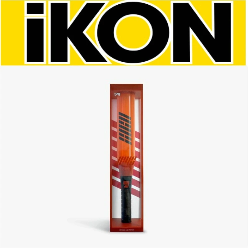 

LED iKON Kpop STICK LAMP KONBAT World Tour Concert Lights Bobby BI Hiphop Lightstick Night light Fans Collection