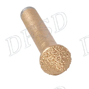 

60 Degree CNC Engraving Carving Chisel Emery Bit Brazed Diamond 6x10x7mm