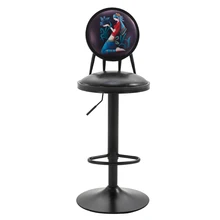 Барный стул барный подъемник домашний задний поворотный стул высокий стул креативное сиденье, размещаемое спереди Ретро промышленный барный стул