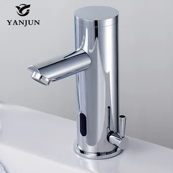

Yanjun Touch-Free Infrared Sensor Faucet Automatic Shut Off Faucet Hot And Cold Basin Mixer Lavatory Bathroom Kitchen YJ-6625