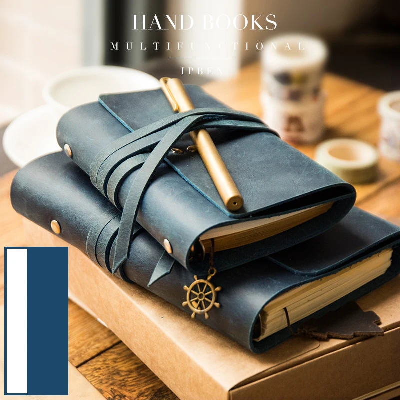 Traveler's Notebook Travel Journal Diary Handmade Multifunctional Vintage Leather Journal Diary school notebook A6 A7 A5