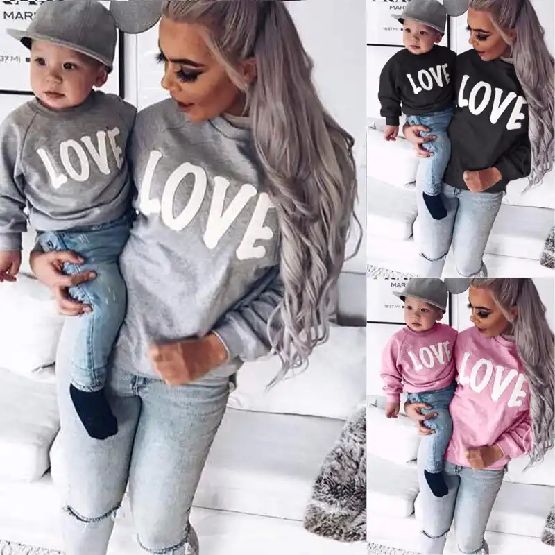 sudaderas mama e hija iguales