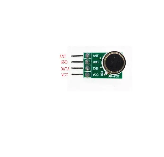 433 МГц Супергетеродинный 3400 RF передатчик и приемник комплект для Arduino ARM MCU
