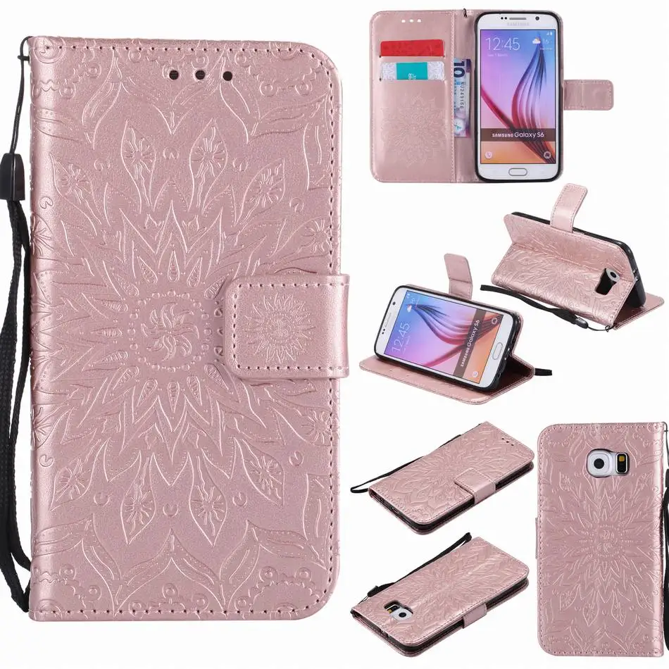 Кожаные чехлы DEEVOLPO с узором для Samsung S8Plus S3 S4 S5 Mini S6 S7 Edge i9060 i9082 Xcover 4 Note 8 5 чехол