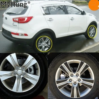 

Carbon Car Wheel Mask Stickers Tire Sticker For Kia Sportage R 17 Inch Carbon Fiber Sticker 40pcs Car Accessories