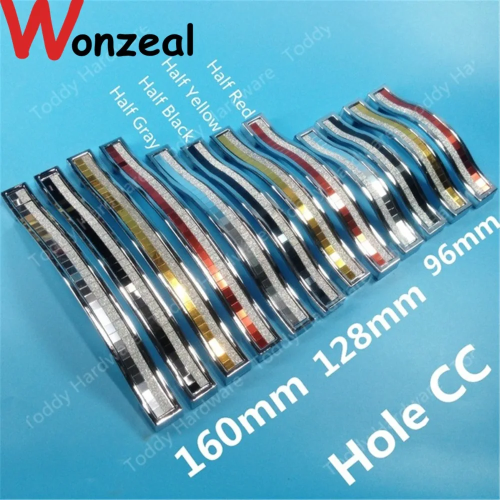 96mm 128mm 160mm Black Red Silver Crystal Handles Kitchen Cabinet Ks Drawer Pulls Dresser Cupboard Door K 96mm 128mm 160mm Black Red Silver Crystal Handles Kitchen Cabinet Ks Drawer Pulls Dresser Cupboard Door K