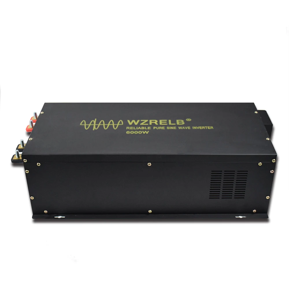 US $799.00 Pure Sine Wave Inverter 24v To 220v 6000w Solar Power Inverter Solar System Dc To Ac Voltage Converter 12v48v To 120v230v240v