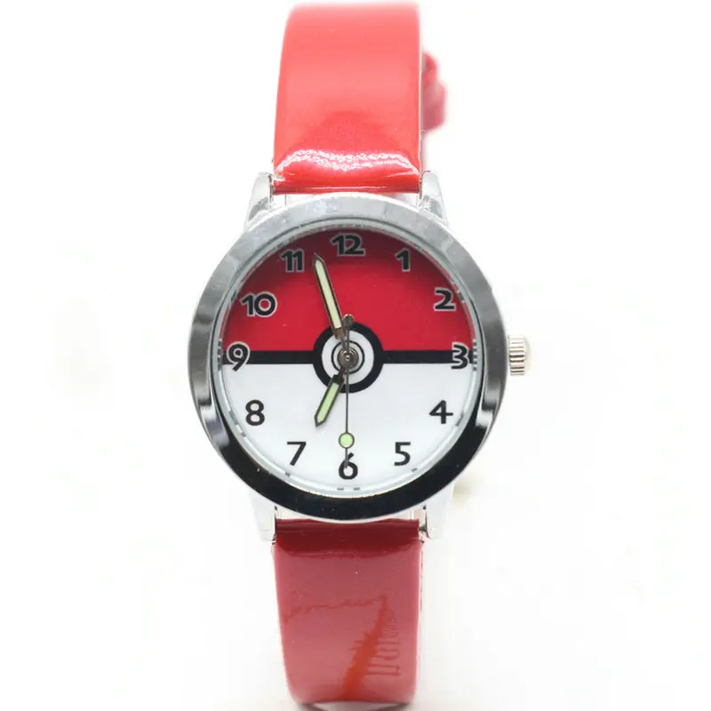 

2018 Cute 3D Cartoon Lovely Kids Girls Boys Children Students Pikachu Quartz Wrist Watch Very Popular watches