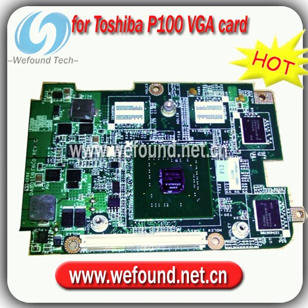 Hot! laptop 128M VGA card for Toshiba P100 motherboard
