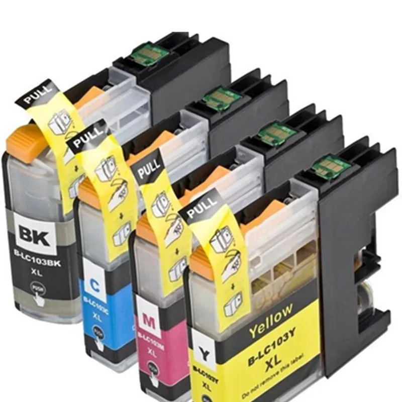 Para brother lc 103 cartucho de tinta para brother lc103 DCP CHIP J152W MFC  J245 MFC J285DW MFC J450DW MFC J470DW MFC J475DW lc103|ink cartridge|brother  lc103lc 103 - AliExpress