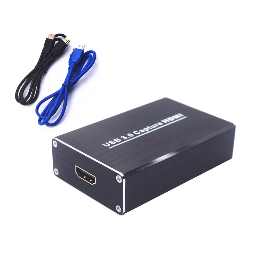 

HDMI To USB3.0 1080P HDMI Video Capture Card Box standard for Windows/Linux/Mac HDMI Capture Dongle For USB UVC UAC