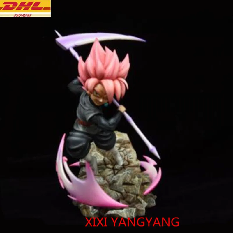 

DRAGON BALLZ Statue Goku Black Bust Full-length Portrait GK PVC Action Figure Collectible Model Toy about 22CM Q831