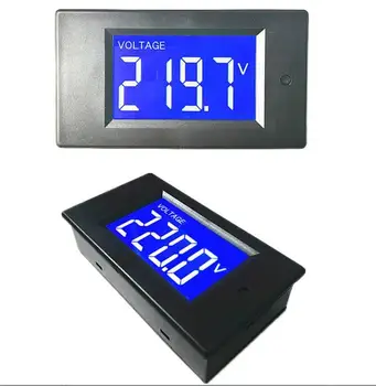 

3in1 AC 110v 220v LCD digital voltmeter ammeter power meter Electricity monitor