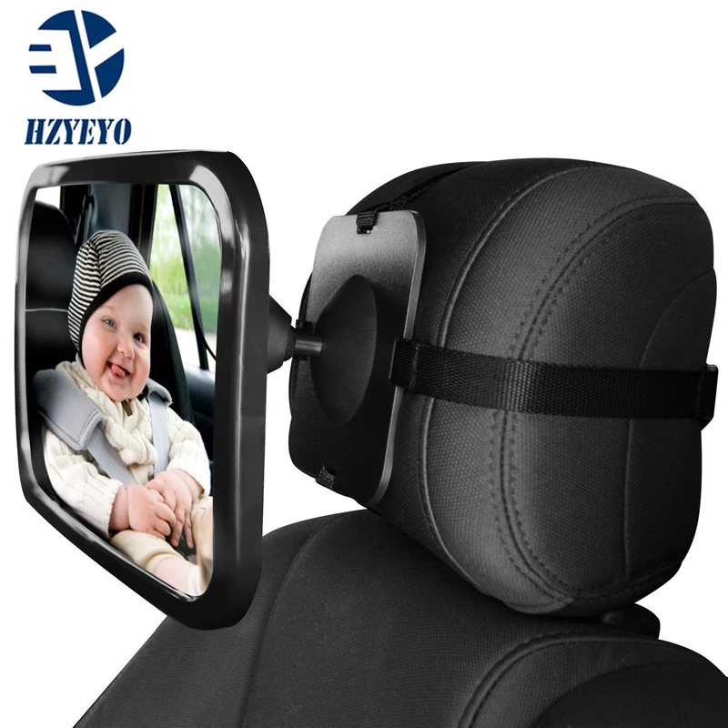 HZYEYO Car Universal Rear View Mirror Baby Chair Mirrors Auto Safety