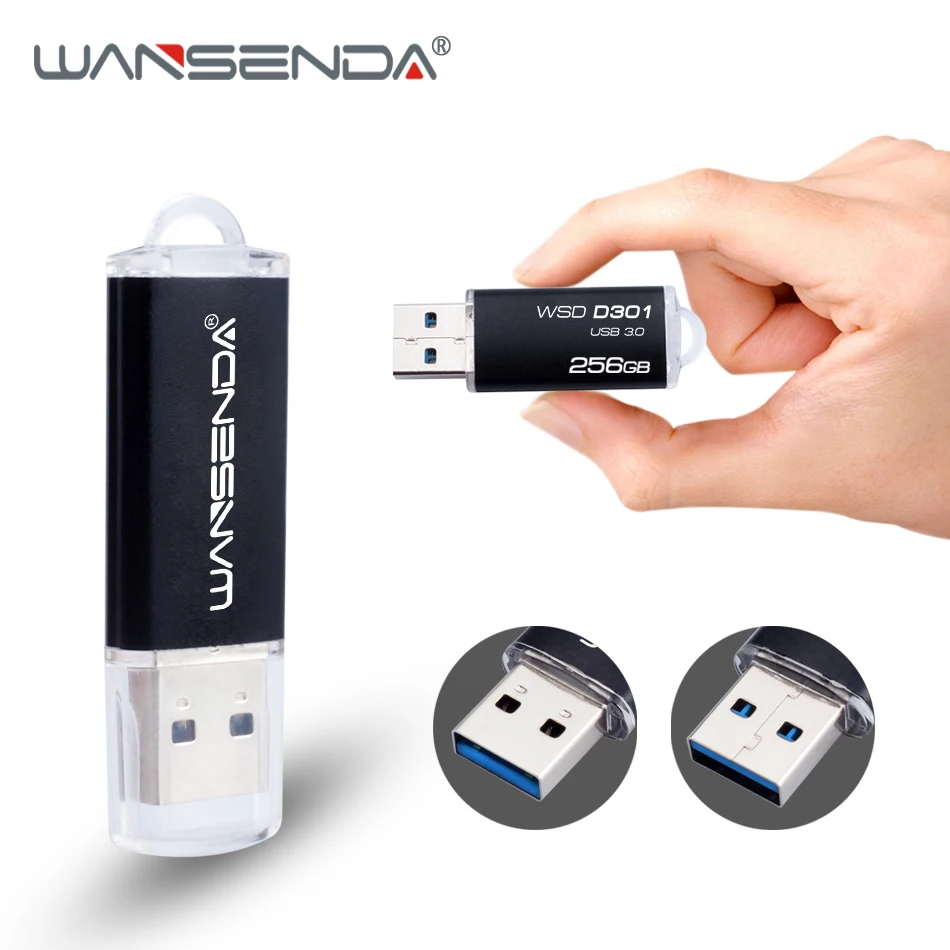 Wansenda USB 3,0 USB флеш-накопители высокоскоростной флеш-накопитель 256 ГБ 128 Гб 64 ГБ 32 ГБ 16 ГБ 8 ГБ 4 ГБ Оригинальные Портативные флеш-накопители