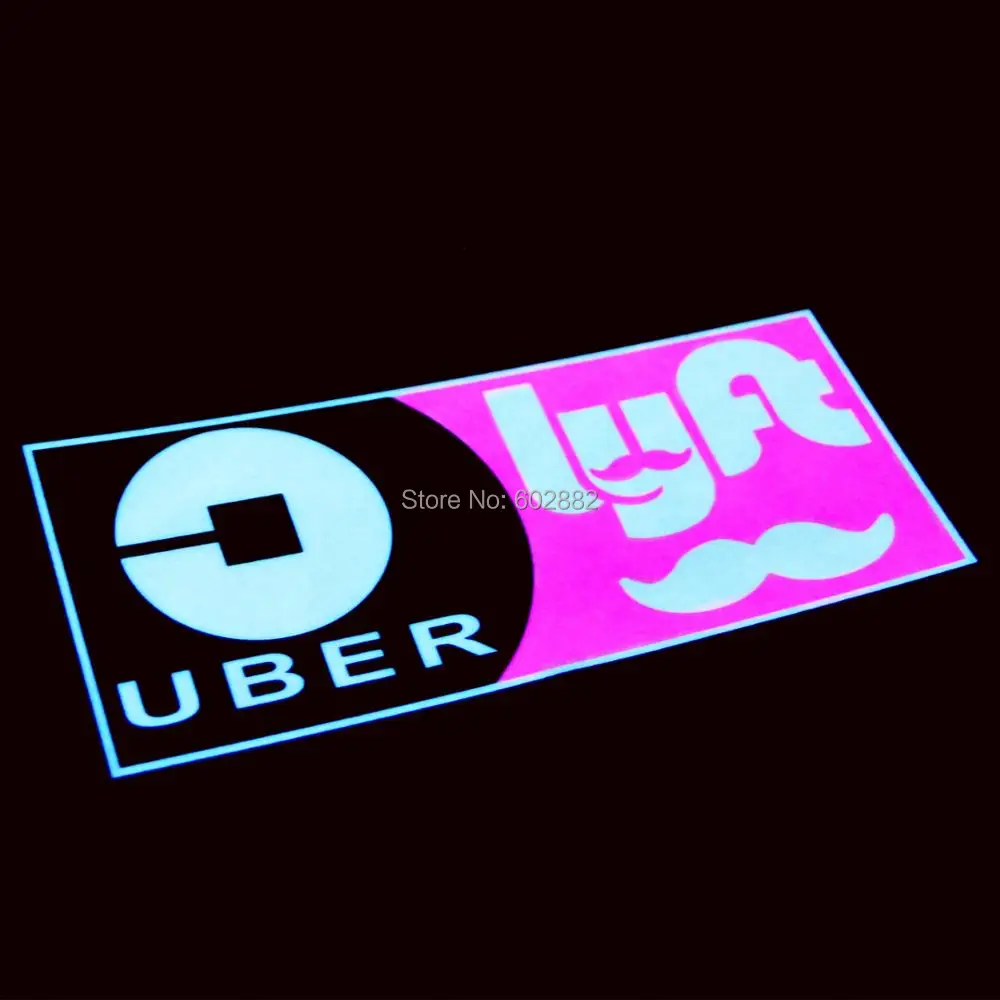 

Lyft&Uber Panel, 20x10cm EL Backlight, EL Panel + 12v Inverter with cigar lighter