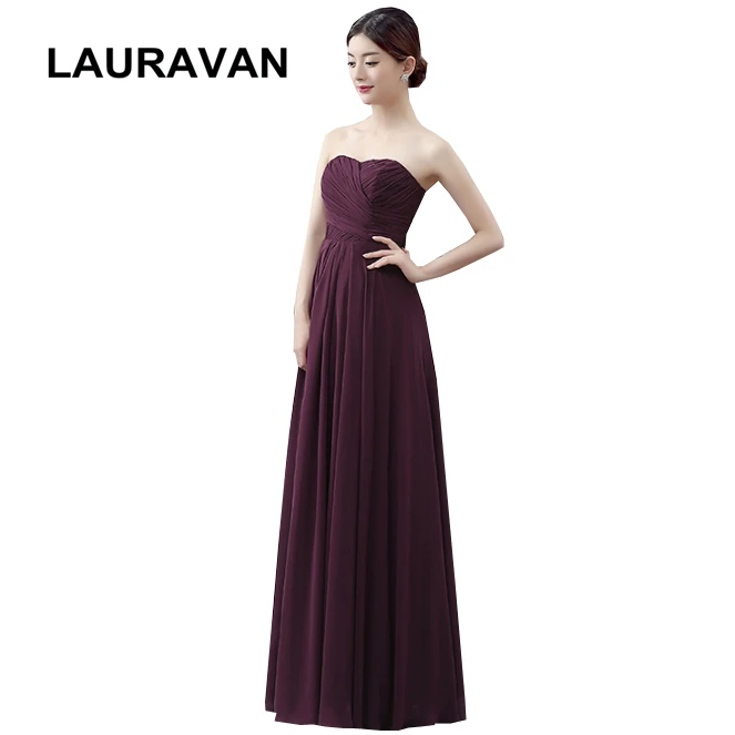 navy blue claret burgundy sleeveless bridesmaid multi color chiffon