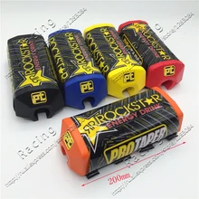 Dirtbike CHEST PROTECTOR CROSS BAR PROTECTOR Pro Taper Rockstar Energy Square Bar Pad for 1-1/8″ bars