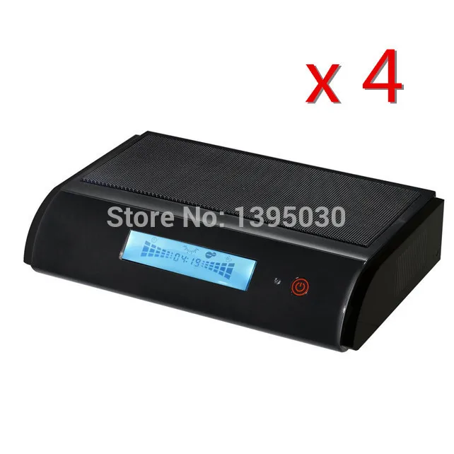

4PCS/Lot  GL-518 Hot Sale Car Air Purifier Generator HEPA Activated Carbon UV Anion Ozone Air Filter