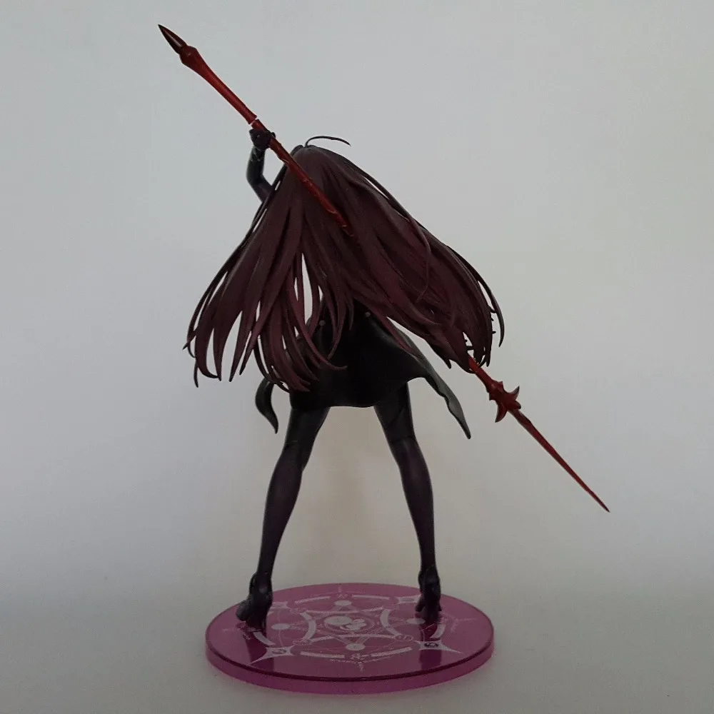 Fate/оставайтесь ночью фигурки Fate Grand Order Lancer PVC 270 мм Аквамарин Fate аниме, модели игрушки Fate Grand Order