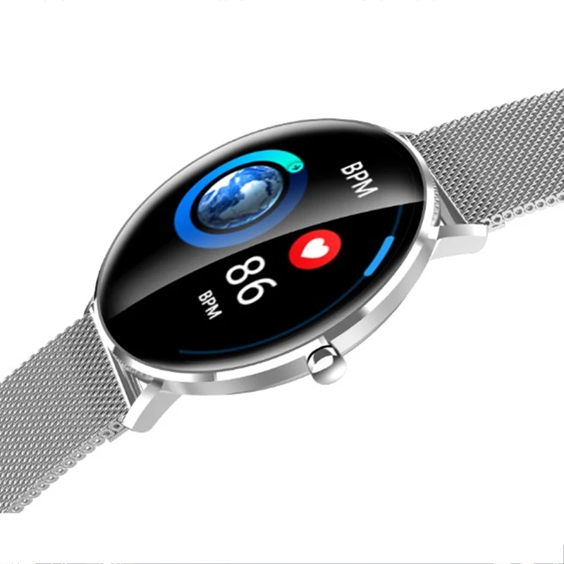 L6 Смарт часы для женщин Водонепроницаемый Android мужчин Bluetooth браслет сердечного